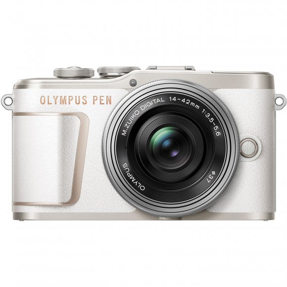 Olympus PEN E-PL10 14-42mm White ( Меню на русском языке ) 