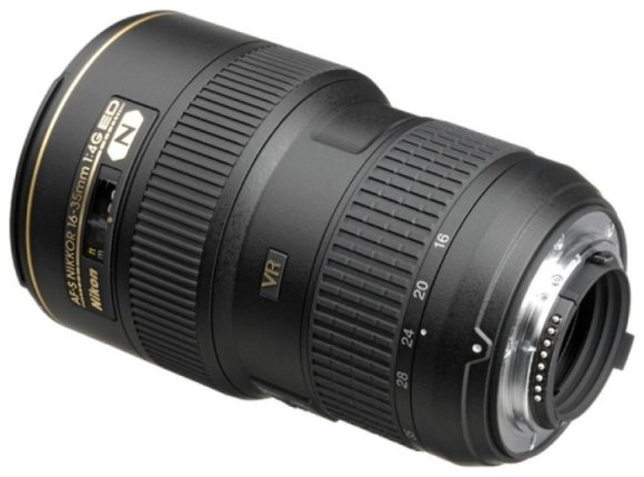 Объектив Nikon AF-S NIKKOR 16-35mm f/4G ED VR, чёрный Объектив Nikon AF-S NIKKOR 16-35mm f/4G ED VR, чёрный