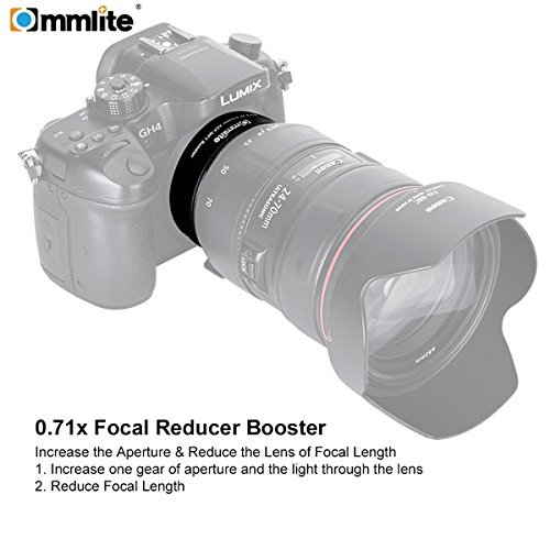 Commlite CM-AEF-MFT Booster (Переходное кольцо для Canon EF на байонет Micro 4/3) Commlite CM-AEF-MFT Booster (Переходное кольцо для Canon EF на байонет Micro 4/3)