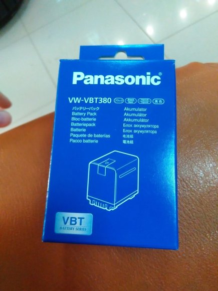 Panasonic VW-VBT380  Panasonic VW-VBT380