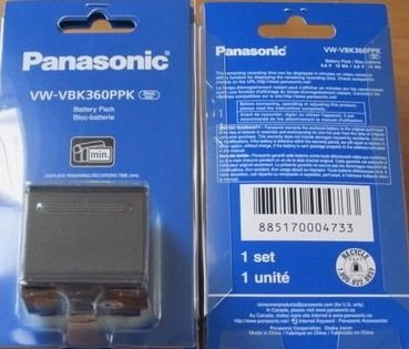 Panasonic VW-VBK360PPK  Panasonic VW-VBK360PPK