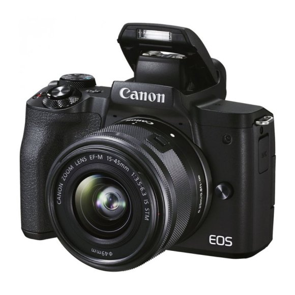 Canon EOS M50 Mark II Kit EF-M 15-45mm f/3.5-6.3 IS STM Black (меню на русском языке) 