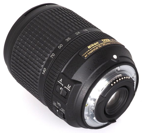 Объектив Nikon AF-S DX NIKKOR 18-140mm f/3.5-5.6G ED VR, чёрный Объектив Nikon AF-S DX NIKKOR 18-140mm f/3.5-5.6G ED VR, чёрный