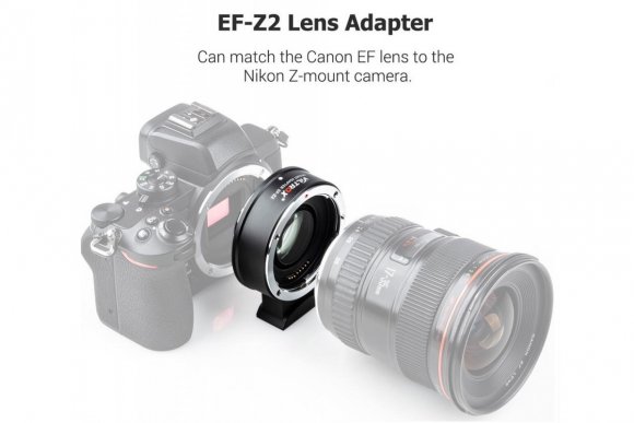  VILTROX EF-Z2 (Переходное кольцо Speed Booster для Canon EF и EF-S на Nikon Z крепление беззеркальной камеры) 