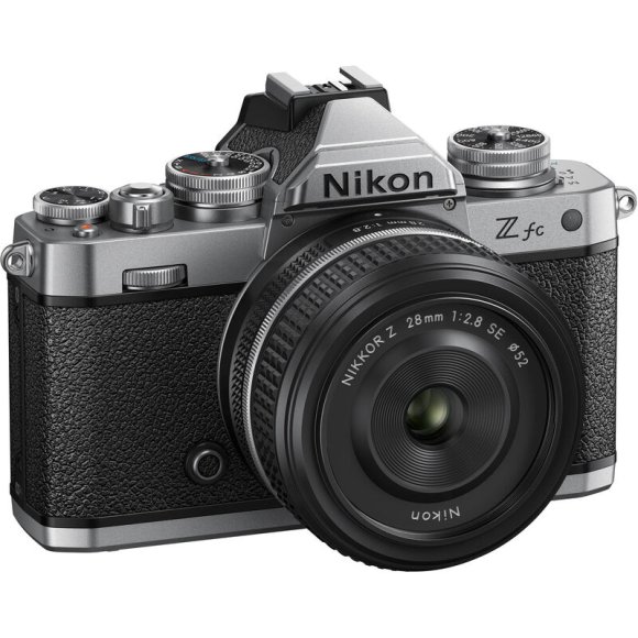 Фотоаппарат Nikon Z fc Kit Nikkor Z 28mm f/2.8 SE, Silver 