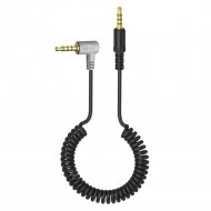 COMICA CVM-DR-SPX 3.5mm TRRS-TRRS пружинный кабель - адаптер COMICA CVM-DR-SPX 3.5mm TRRS-TRRS пружинный кабель - адаптер