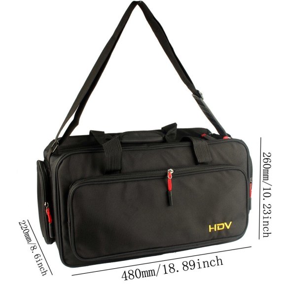 Профессиональная сумка HDV, чёрная Профессиональная сумка HDV, чёрная