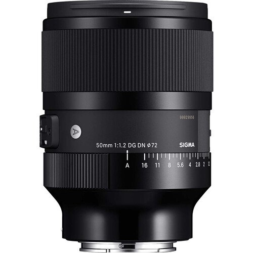 Объектив Sigma 50mm f/1.2 DG DN Art for Sony E, чёрный 