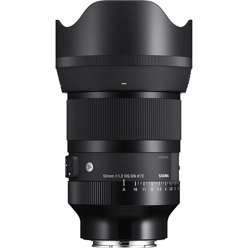 Объектив Sigma 50mm f/1.2 DG DN Art for Sony E, чёрный Объектив Sigma 50mm f/1.2 DG DN Art for Sony E, чёрный