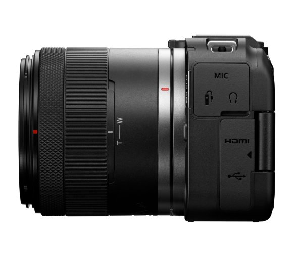 Фотоаппарат Canon EOS R50 V Kit 14-30mm IS STM PZ, чёрный  Фотоаппарат Canon EOS R50 V Kit 14-30mm IS STM PZ, чёрный