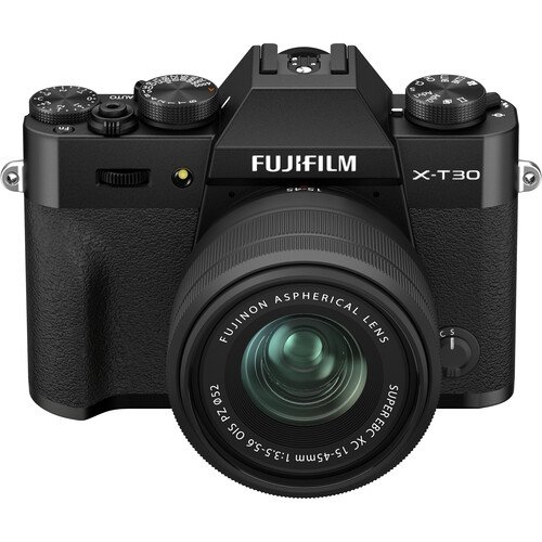 Фотоаппарат Fujifilm X-T30 II kit Fujinon XC 15-45mm f/3.5-5.6 OIS PZ, чёрный  Фотоаппарат Fujifilm X-T30 II kit Fujinon XC 15-45mm f/3.5-5.6 OIS PZ, чёрный