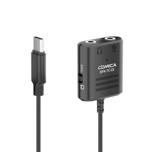  COMICA CVM-SPX-UC (M) Аудиоадаптер 3.5mm (TRS/TRRS)-USB-C 