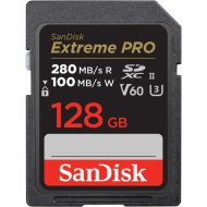 Карта памяти SanDisk 128GB Extreme PRO UHS-II SDXC V60 (280R/100W) Карта памяти SanDisk 128GB Extreme PRO UHS-II SDXC V60 (280R/100W)