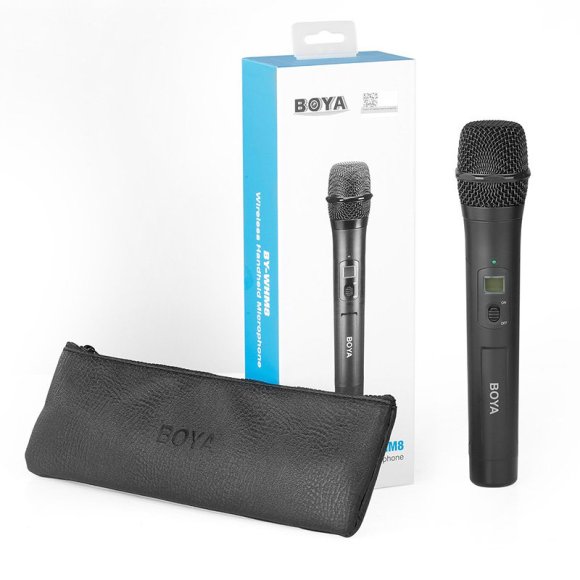 Boya BY-WHM8  Репортажный радиомикрофон  Boya BY-WHM8  Репортажный радиомикрофон