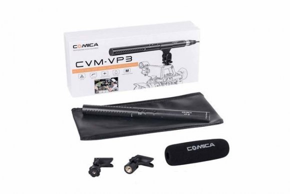 COMICA CVM-VP3 кардиоидный конденсаторный XLR микрофон-пушка COMICA CVM-VP3 кардиоидный конденсаторный XLR микрофон-пушка