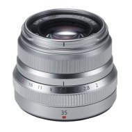 Объектив Fujifilm XF 35mm f/2 R WR, серебристый Объектив Fujifilm XF 35mm f/2 R WR, серебристый