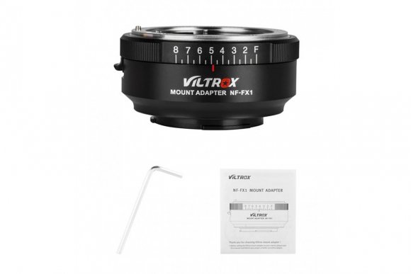 VILTROX NF-FX1 (Переходное кольцо с Nikon F на Fujifilm X) 