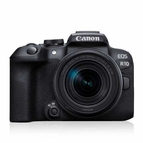 Фотоаппарат Canon EOS R10 Kit RF-S 18-150mm f/3.5–6.3 IS STM, черный (Меню на русском языке) 