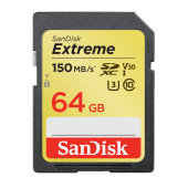 Sandisk 64GB Extreme SDXC UHS-I V30 (150R/60W)