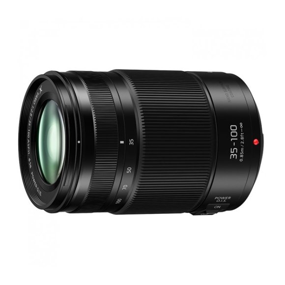 Объектив Panasonic 35-100mm f/2.8 II ASPH. O.I.S. Lumix G X Vario, чёрный  Объектив Panasonic 35-100mm f/2.8 II ASPH. O.I.S. Lumix G X Vario, чёрный