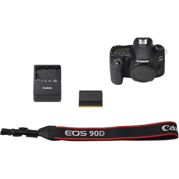 Фотоаппарат Canon EOS 90D Body, черный 
