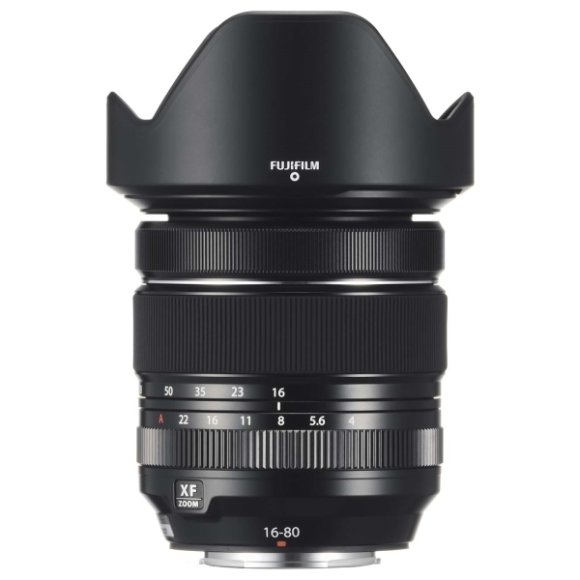 Объектив Fujifilm XF 16-80mm f/4 R OIS WR, чёрный Объектив Fujifilm XF 16-80mm f/4 R OIS WR, чёрный