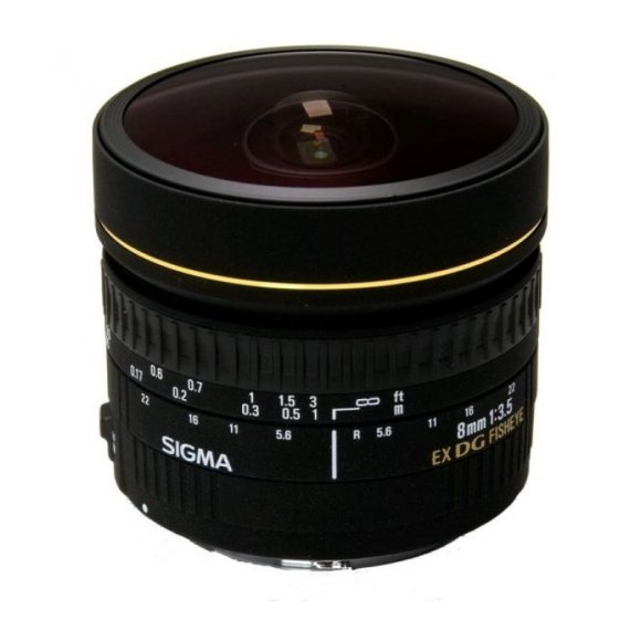 Объектив Sigma AF 8mm f/3.5 EX DG Circular Fisheye Nikon Объектив Sigma AF 8mm f/3.5 EX DG Circular Fisheye Nikon