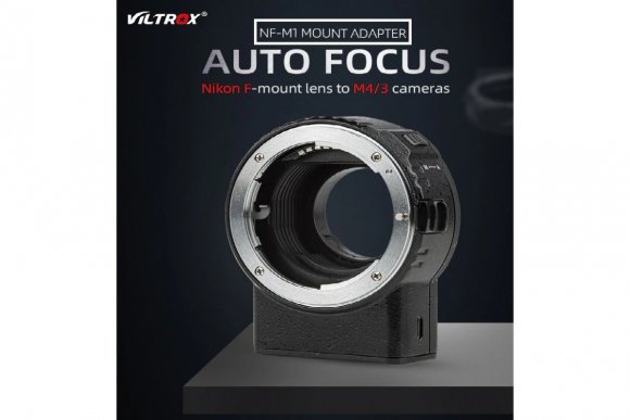VILTROX NF-M1 (Переходное кольцо с Nikon F-mount на Micro 4/3 Panasonic Olympus)  VILTROX NF-M1 (Переходное кольцо с Nikon F-mount на Micro 4/3 Panasonic Olympus)