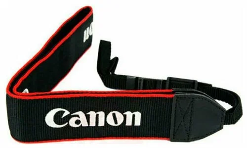 Ремень для фотоаппарата Canon, чёрный 
