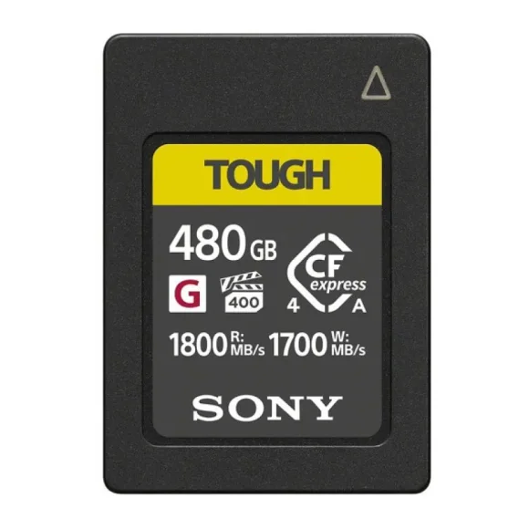 Карта памяти Sony CFexpress 480GB Type A серии CEA-G R1800/W1700 Карта памяти Sony CFexpress 480GB Type A серии CEA-G R1800/W1700