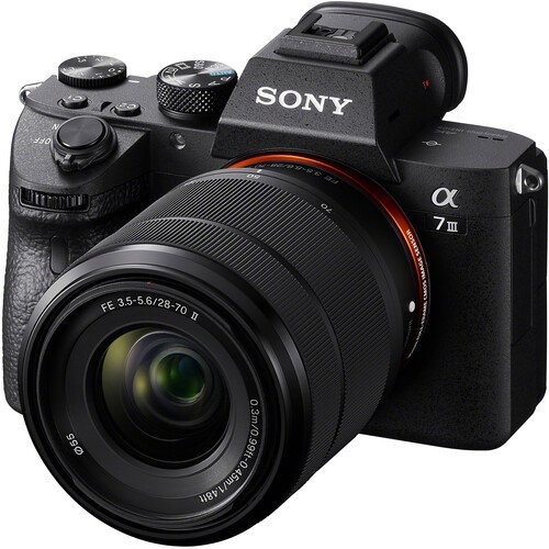 Фотоаппарат Sony Alpha a7 III (ILCE-7M3) Kit FE 28-70mm f/3.5-5.6 OSS II, чёрный Фотоаппарат Sony Alpha a7 III (ILCE-7M3) Kit FE 28-70mm f/3.5-5.6 OSS II, чёрный