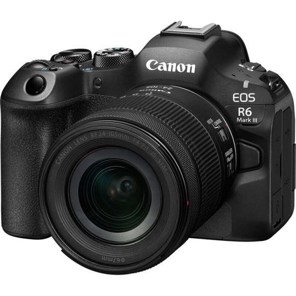 Фотоаппарат Canon EOS R6 Mark III Kit RF 24-105mm f/4-7.1 IS STM Фотоаппарат Canon EOS R6 Mark III Kit RF 24-105mm f/4-7.1 IS STM