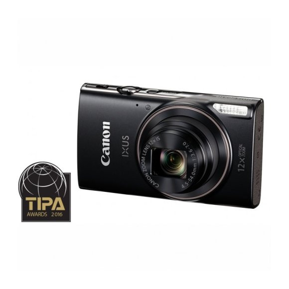 Фотоаппарат Canon Digital IXUS 285 HS, чёрный  Фотоаппарат Canon Digital IXUS 285 HS, чёрный