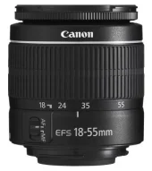 Объектив Canon EF-S 18-55mm f/3.5-5.6 III, Черный