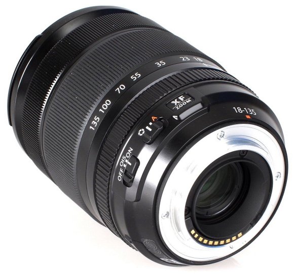Объектив Fujifilm XF 18-135mm f/3.5-5.6 R LM OIS WR, чёрный 