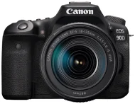 Фотоаппарат Canon EOS 90D Kit EF-S 18-135mm f/3.5-5.6 IS USM, черный   Фотоаппарат Canon EOS 90D Kit EF-S 18-135mm f/3.5-5.6 IS USM, черный