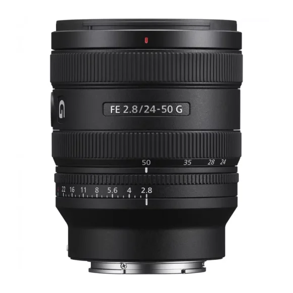 Объектив Sony FE 24-50mm f/2.8 G, чёрный Объектив Sony FE 24-50mm f/2.8 G, чёрный