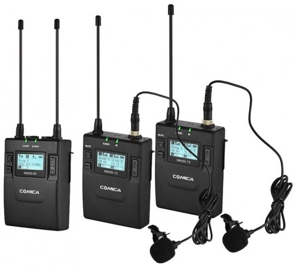 COMICA CVM-WM300A (TX+TX+RX ) беспроводная микрофонная радиосистема 