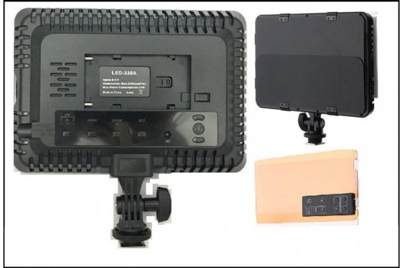 Professional Video Light LED-330A (3200K-5500K) Накамерный свет Professional Video Light LED-330A (3200K-5500K) Накамерный свет