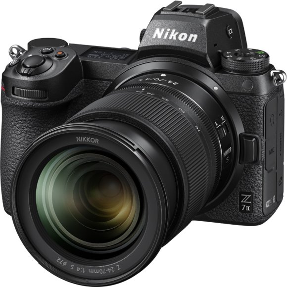 Фотоаппарат Nikon Z7 II Kit Nikkor Z 24-70mm f/4 S, чёрный (Меню на русском языке) 