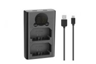 Двойное зарядное USB устройство Dual Charger DL-FZ100 для Sony NP-FZ100 Двойное зарядное USB устройство Dual Charger DL-FZ100 для Sony NP-FZ100