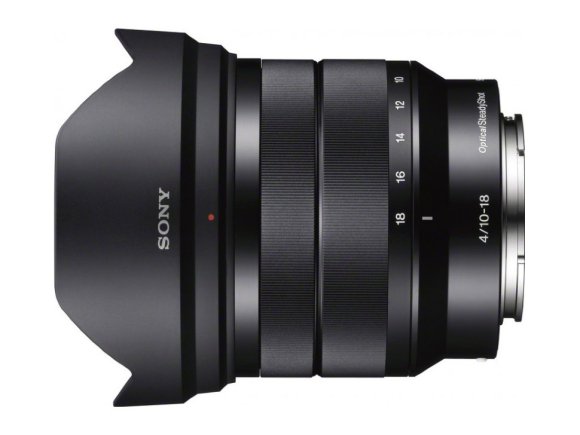 Объектив Sony E 10-18mm f/4 OSS, чёрный 