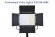 Professional Video Light LED-540ASRC Накамерный свет (комплект: сетевой адаптер,пульт, чехол (3200K-5600K, 30W, 3400Lux/1m) 