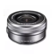 Объектив Sony E 16-50mm f/3.5-5.6, серебристый