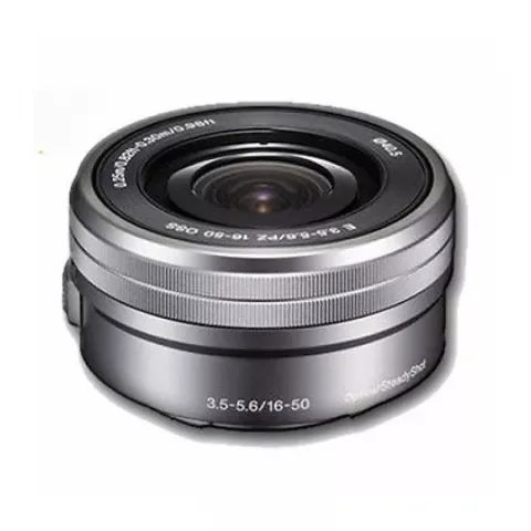Объектив Sony E 16-50mm f/3.5-5.6, серебристый 
