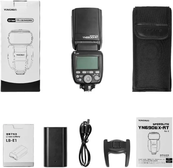 Фотовспышка YongNuo Speedlite YN690EX-RT для Canon Фотовспышка YongNuo Speedlite YN690EX-RT для Canon