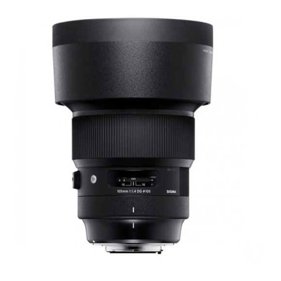 Объектив Sigma AF 105mm f/1.4 DG HSM Art for Canon EF, чёрный Объектив Sigma AF 105mm f/1.4 DG HSM Art for Canon EF, чёрный