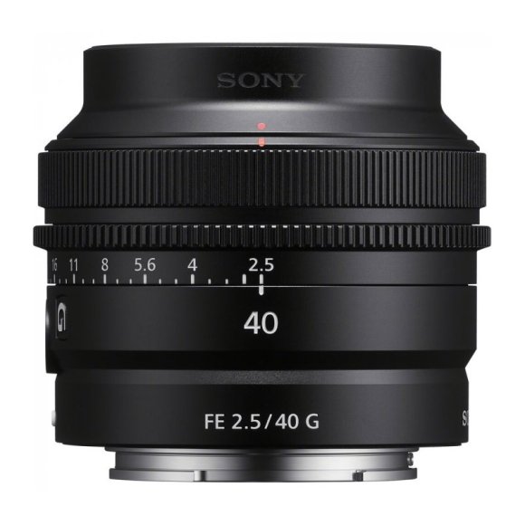 Объектив Sony FE 40mm f/2.5 G, чёрный 