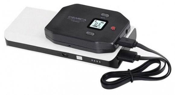 COMICA CVM-WS50A Беспроводной петличный микрофон для мобильных устройств  COMICA CVM-WS50A Беспроводной петличный микрофон для мобильных устройств