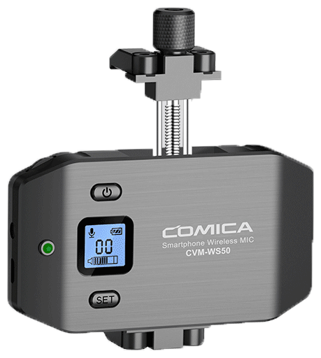 COMICA CVM-WS50A Беспроводной петличный микрофон для мобильных устройств  COMICA CVM-WS50A Беспроводной петличный микрофон для мобильных устройств